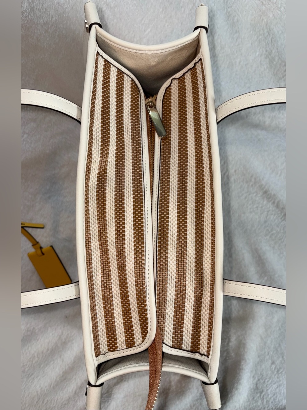 Kate Spade Market Striped Medium Tote Bag - Picture 7 of 13